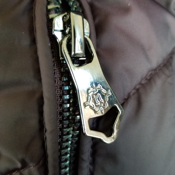 Nanette Lepore Hooded Puffer Coat Belted Size 1X NWT - Picture 10 of 10